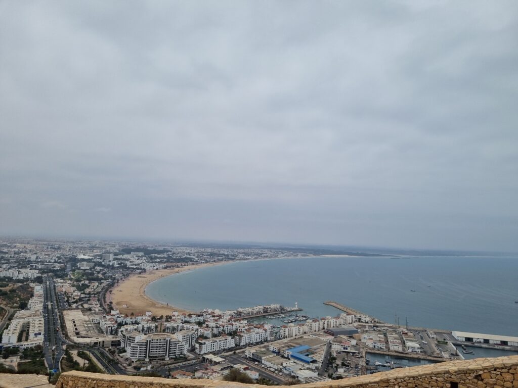 Agadir tijdens rondreis Marokko